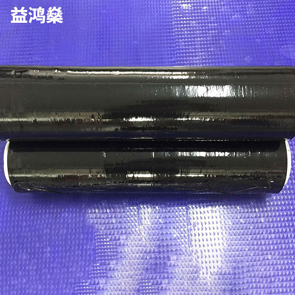 黑色45寬pe手用機用的拉伸纏繞膜